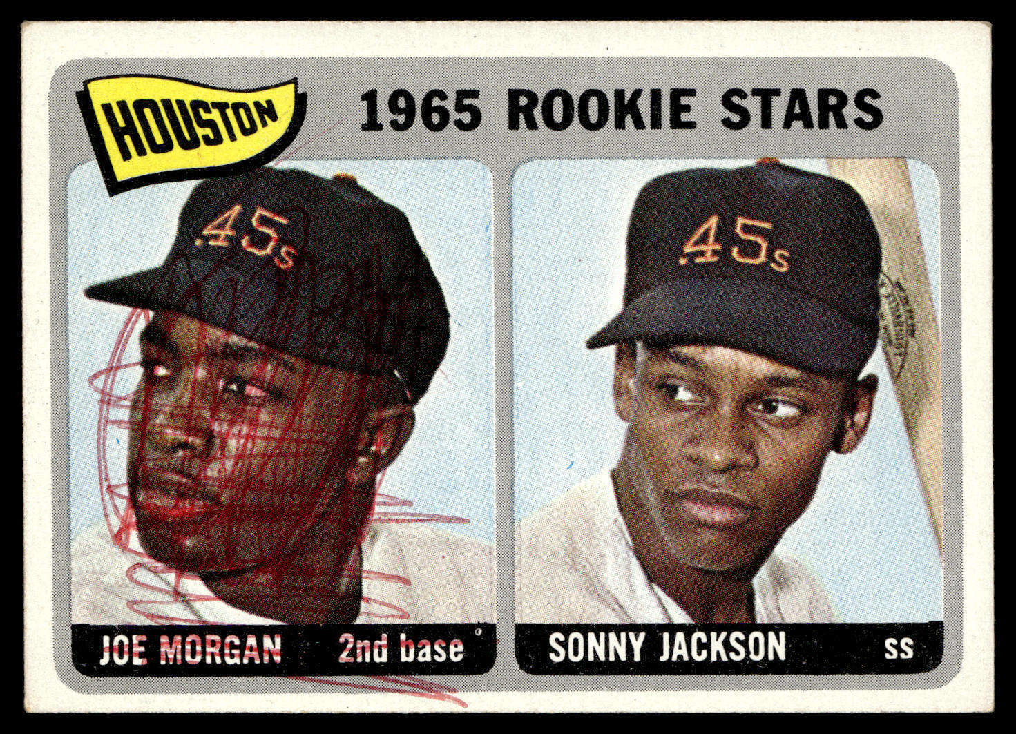 1965 Topps  (Joe Morgan / Sonny Jackson) #16 RC Houston Colt .45s