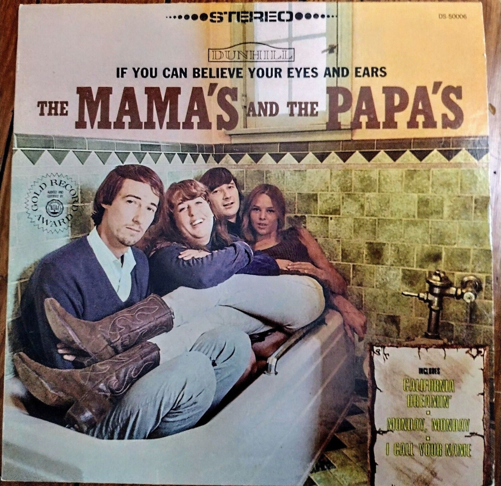 The Mamas And The Papas If You Can Believe Your Eyes And Ears LP Vinyl Record A