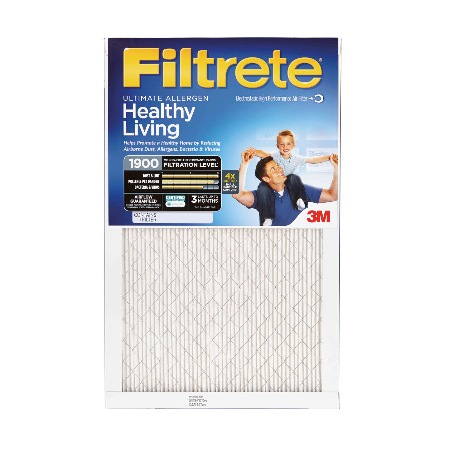 3M Filtrete 20x25x1 Ultimate Allergen Reduction Air Filter