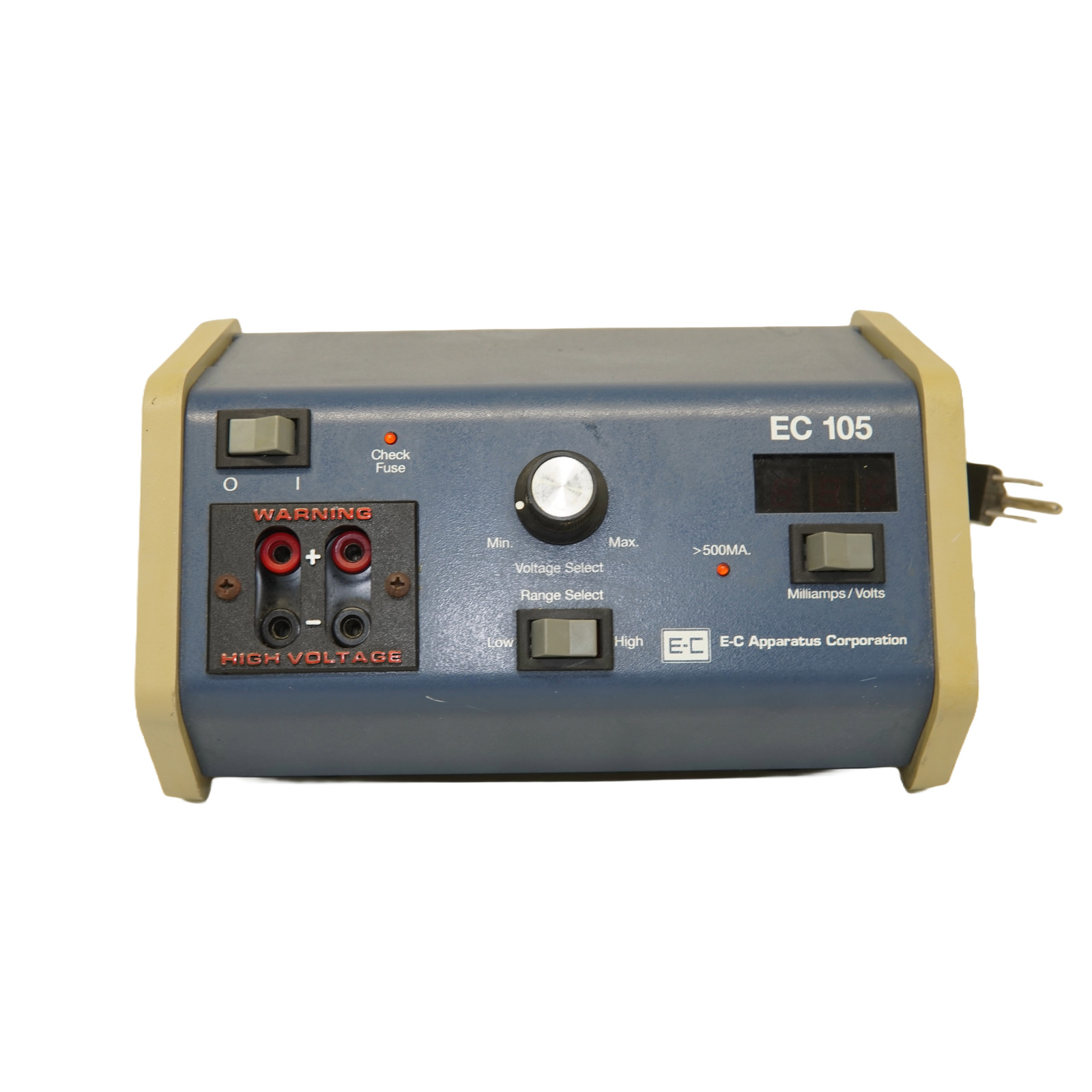 E-C Apparatus EC 105 Electrophoresis Power Supply