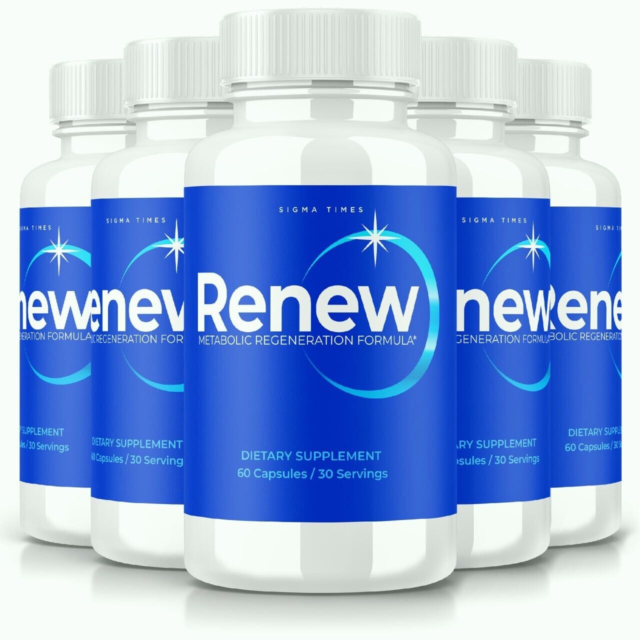 (5 Pack) Renew Weight Loss Pills for a Leaner Physique and Total Body Wellness