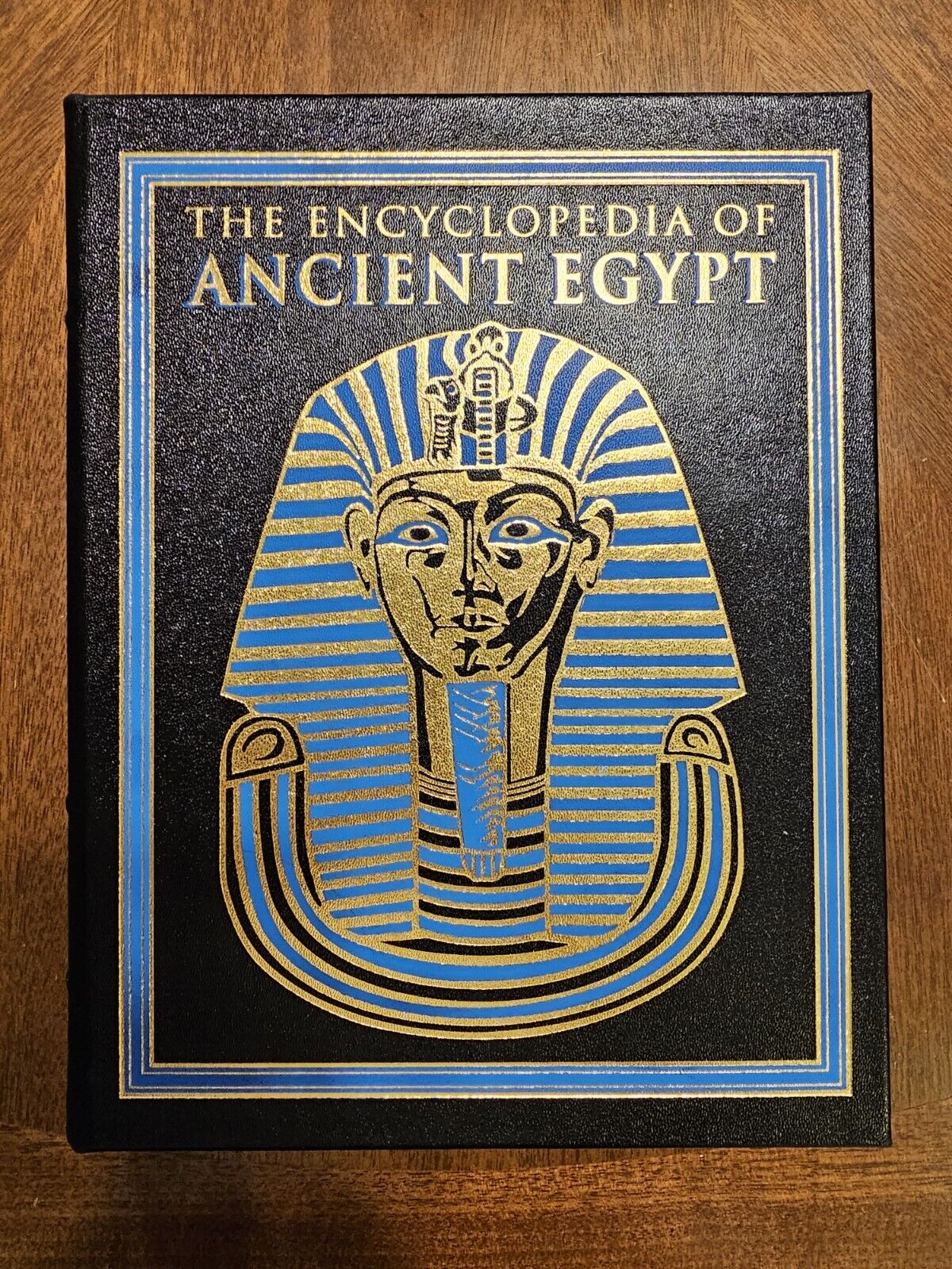 EASTON PRESS Encyclopedia of Ancient Egypt Leather Pharaohs History Religion Art