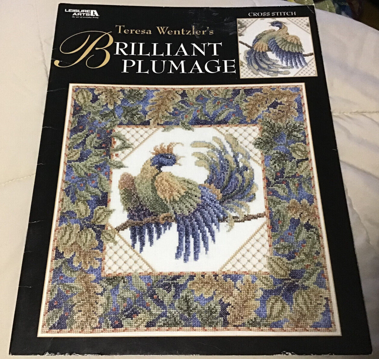 Brilliant Plumage - Teresa Wentzler Cross Stitch Charts - 2 Birds Designs