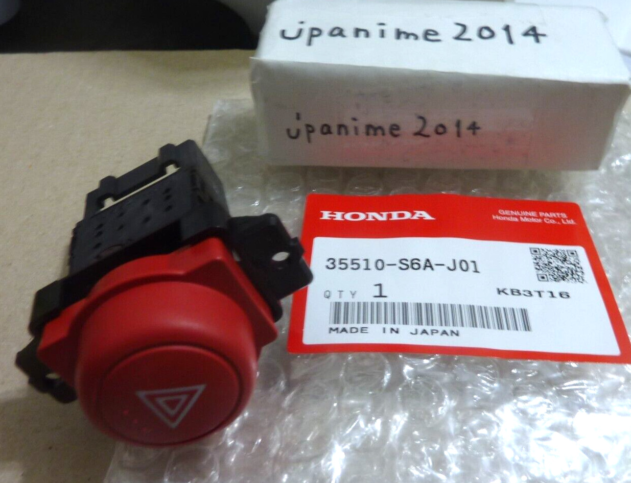 Genuine 2002-2006 Acura RSX TYPE-S Red Hazard Switch 35510-S6A-J01*