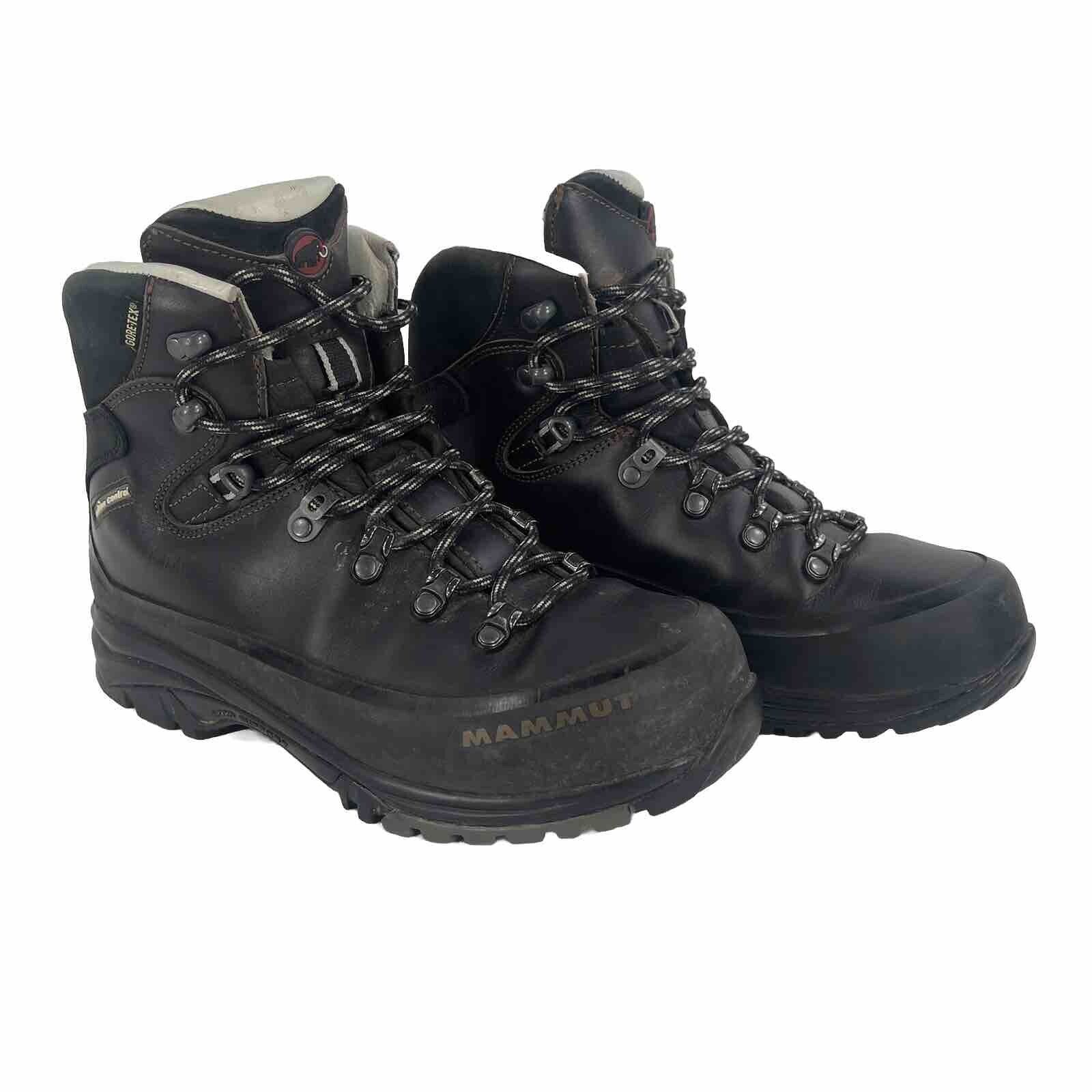 Raichle Mammut Gore-Tex Vibram Leather MT Trail XT Hiking Boots Mens Size 8