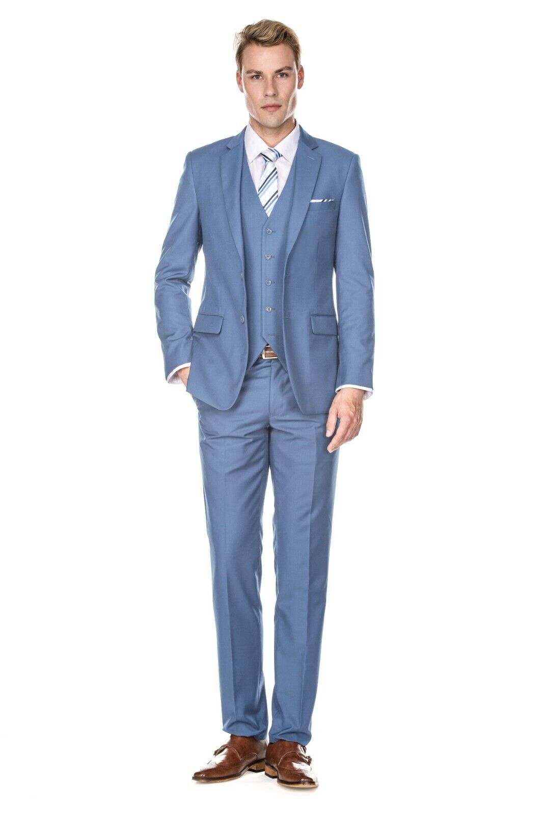 Men's Signature 3-Piece Slim Fit Suits