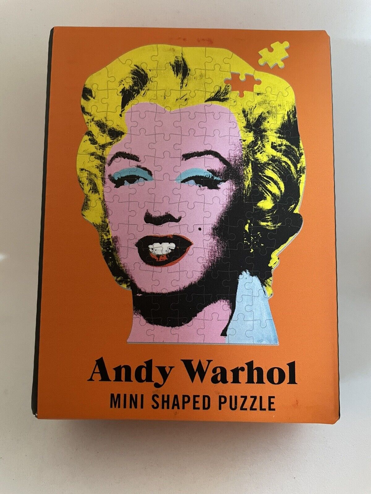 GALISON ANDY WARHOL MINI SHAPED PUZZLE MARILYN MONROE 100 PIECES 6\