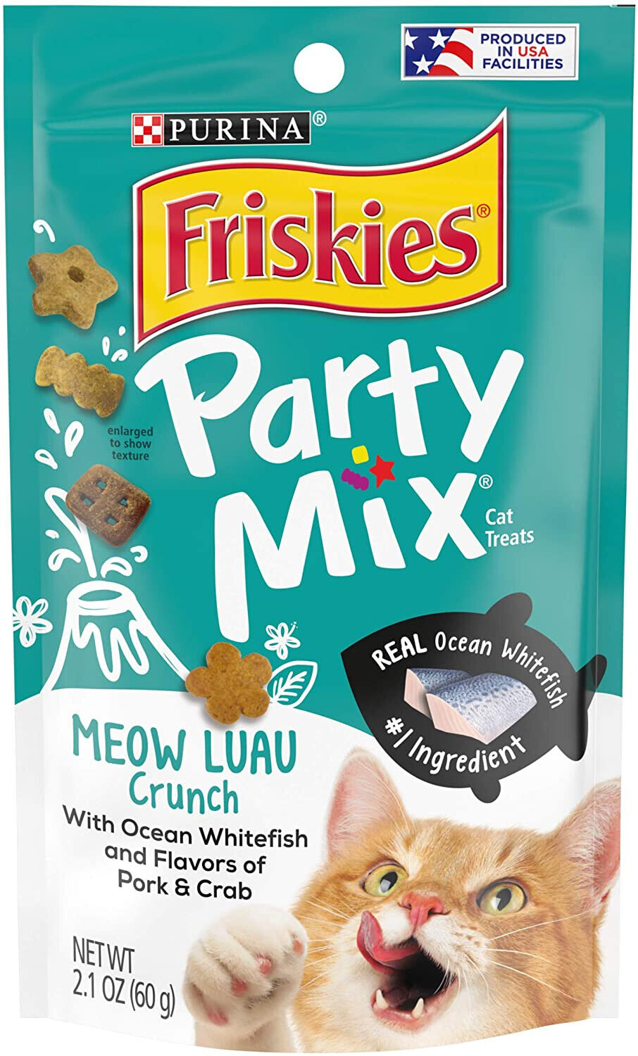 Friskies Party Mix Crunch Treats Meow Luau