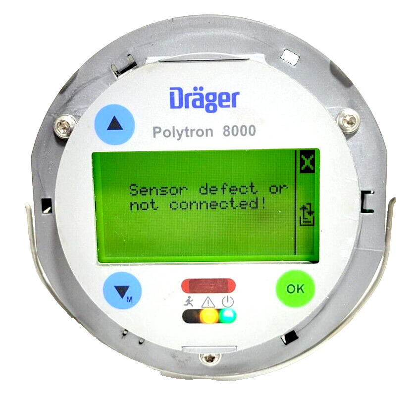 Drager Polytron 8000 Gas Detector USED FINE WORKING CONDITION.