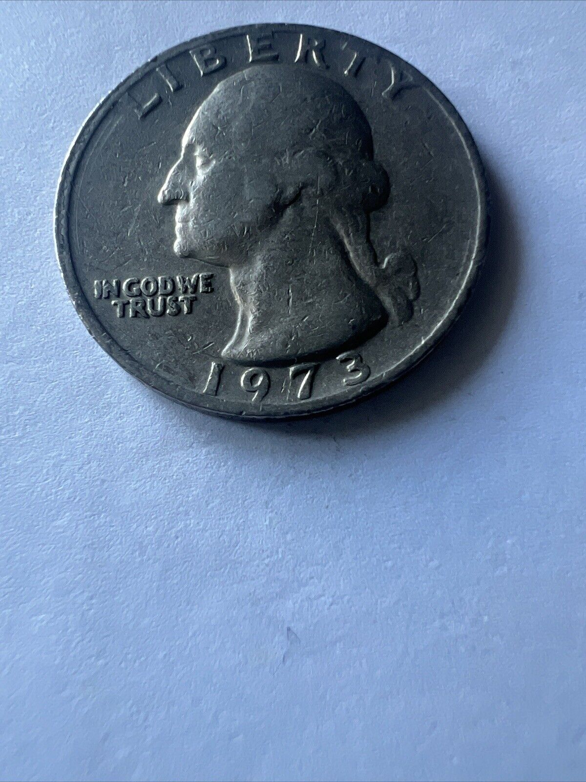 1973 WASHINGTON LIBERTY QUARTER 25 CENT COIN \