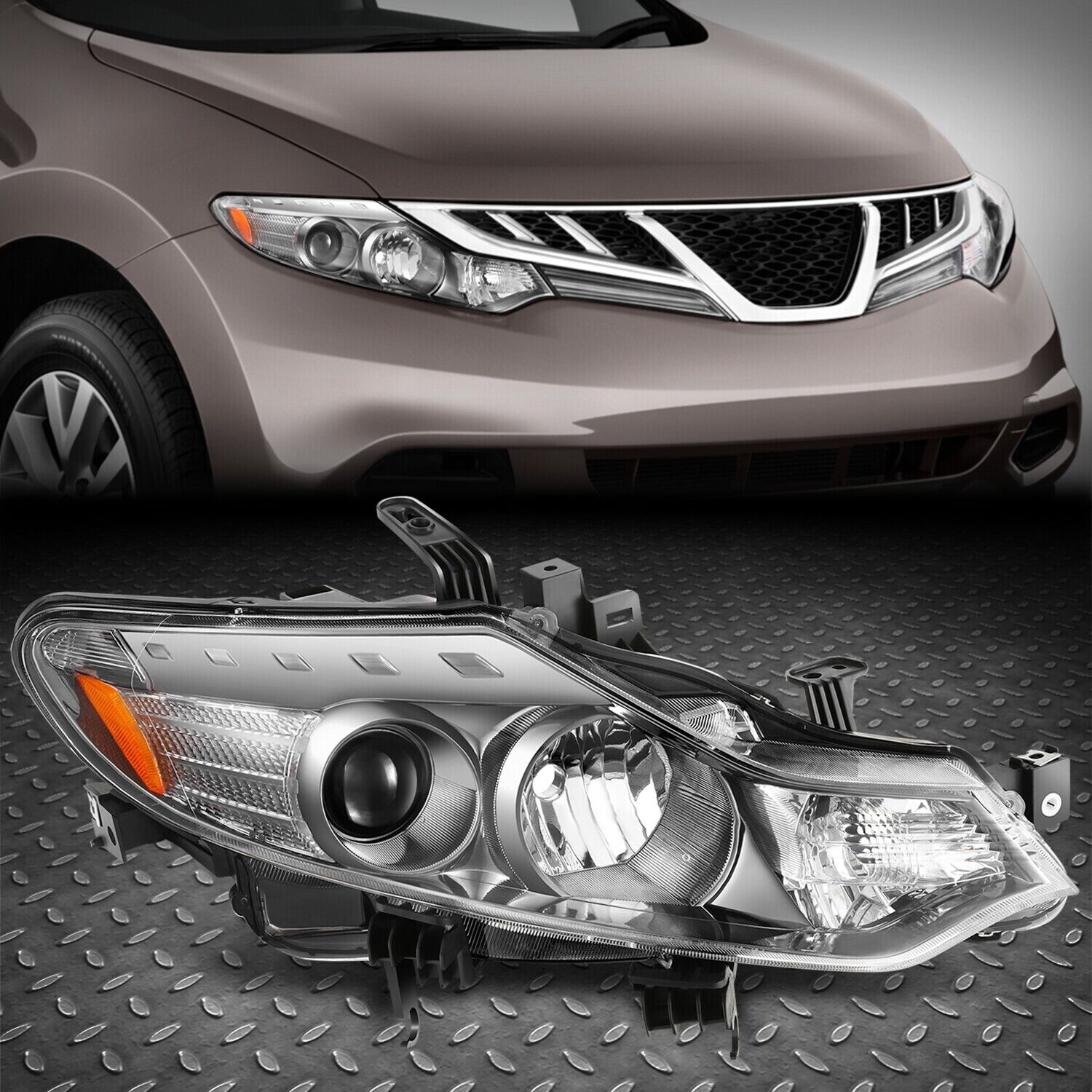 For 09-14 Nissan Murano OE Style Right Passenger Side Projector Headlight Lamp