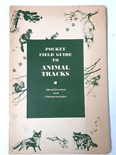 Vintage 1958 PB book POCKET GUIDE TO ANIMAL TRACKS pre-owned picture