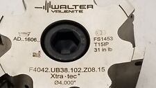 WALTER VALENITE F4042.UB38.102.Z08.15 Radial Drive Milling Cutter 4.000'' x 1.96 picture