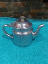 Vintage Vollrath Stainless Steel 6810 Teapot/Creamer with Flip Lid picture
