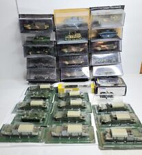 Huge Lot Of Die-Cast & Plastic Military Tanks, Vehicles, Boats 30 Total  picture