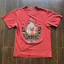 VTG 2002 Dragonball Z Goku Shirt Youth Size XL Red Anime Tee picture