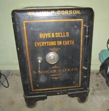 Antique Mosler Safe on wheels  - with combination - 34