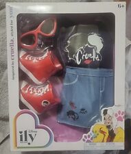 Disney ily 4ever -  Inspired by Cruella Accessories set Outfit New In Box picture
