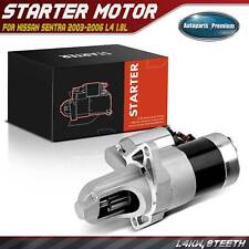 1x Starter Motor for Nissan Sentra 2003 2004 2005 2006 L4 1.8L 1.4KW 12V CW 8T picture