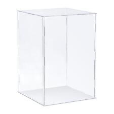 Clear Display Case Acrylic Box Assemble Box 25x25x40cm for Collectibles Crafts picture