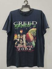 Vintage Tour 2002 CREED Band T-shirt Gift For Fan Black new Tshirt picture