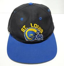 Vintage St Louis Rams Cap Hat Logo 7 Team NFL Snapback Los Angeles picture