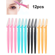 12 Pcs Eyebrow Razors Facial Hair Shaver Trimmer Face Hair Removal Safety Shaper picture