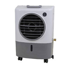 Hessaire MC18M Outdoor Portable 500 Sq Ft Evaporative Cooler Humidifier, White picture
