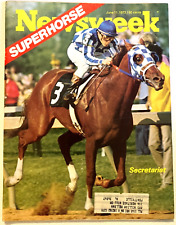 1973 Newsweek June 11 Secretariat Superhorse Vintage Turcotte Triple Crown Derby picture