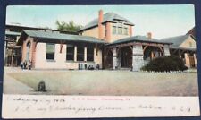 C.V.R. Cumberland Valley Railroad Station, Chambersburg, PA Postcard 1906 picture