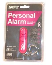 Sabre Personal Alarm Keychain Pink 120 dB Siren Audible Up to 300' PA-NBCF-01 picture