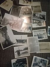  Vintage 1940s Ww2 II South Pacific Island Soliders Army Photo Lot picture