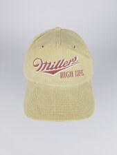 miller high life corduroy hat Retro Vintage  picture