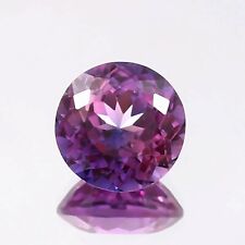 AAA Grade Natural Ceylon Purple Pink Sapphire 10x10 MM Round Cut Loose Gemstone picture