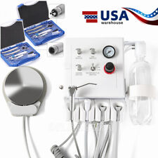 Portable Dental Turbine Unit Air Compressor/High&Low Speed Handpiece Kit 2/4Hole picture