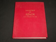 1965 TREASURES OF SPAIN HARDCOVER BOOK - FROM CHARLES TO GOYA - R 722G picture
