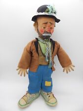 Vintage 1950's Emmett Kelly Willie the Clown Doll Hobo 21