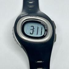Nike Triax c3 Heart Rate Monitor Silver Black St. Steel Digital Watch Working picture