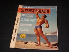 1962 APRIL STRENGTH & HEALTH MAGAZINE - TOMMY KONO FRONT COVER - O 12271 picture