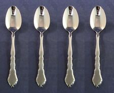 SET OF FOUR - Oneida Stainless Flatware SATINIQUE Teaspoons NEW picture