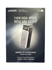 Anker 737 Power Bank A1289011 24000 mAh - Series 7 in Black & Silver - With LCD picture