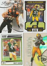 Green Bay Packers Football Card Lot of 4 - Favre/Alexander/Levens/Musgrave picture