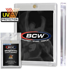 1 Box of 14 BCW Brand 130pt Magnetic One Touch Thicker Card Holders 130 pt. picture