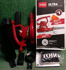 Toro (51619) Ultra Electric Blower Vacuum Mulcher- Red 260mph - NEW Open Box picture