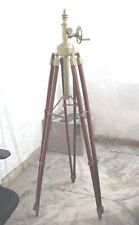 Tripod Nautical LARGE Vintage Stage Industrial Nautical Tripod 64 Inches  picture