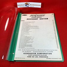 Vintage Nov 1965 MerCruiser Stern Drives Accessory Section Manual C-90-35058 picture