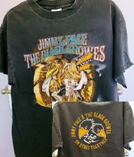 Vintage Rare 90S Black Crowes And Jimmy Page Concert T-Shirts Double Sides S-5XL picture