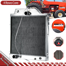 70267976 Aluminum Radiator 4 Row For Allis Chalmers Tractors 7030 7040 7050 7060 picture