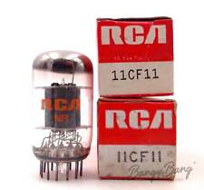 2 Vintage 11CF11 RCA Double Triode Pentode Compactron Valve- BangyBang Tubes picture