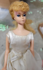Barbie Midge 1958 1962 Japan Mattel Ponytail Blonde Vtg wedding White Dress picture